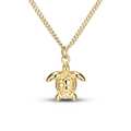 Gold Sea Turtle Necklace
