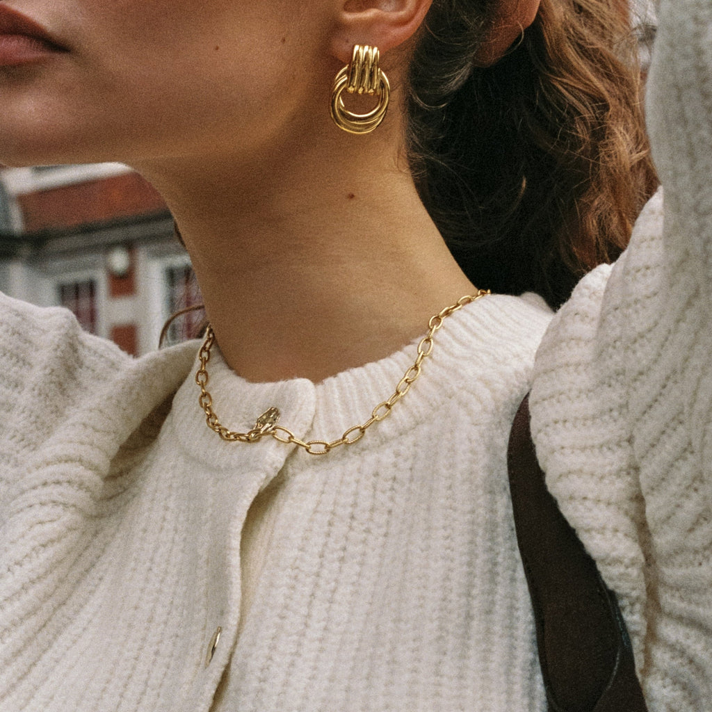 Gold Toggle Pendant