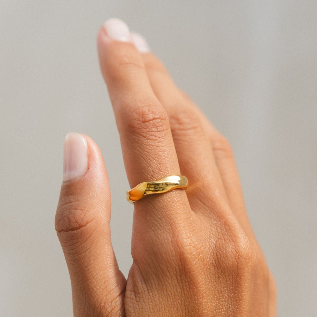 Golden Dune Ring