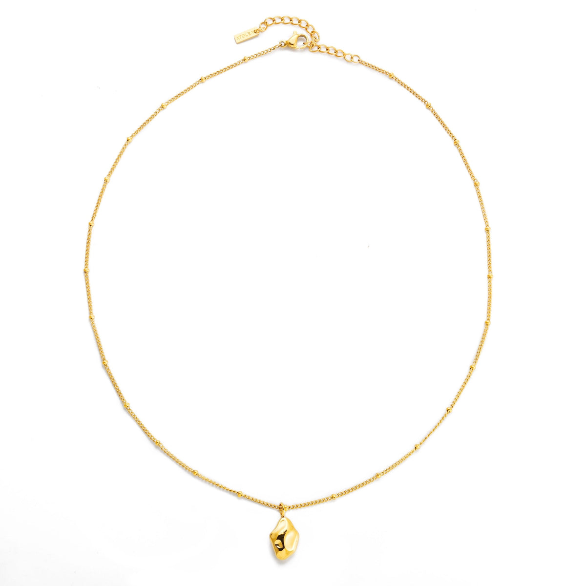 Goldie Necklace Full Chain View