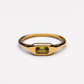 Green Bold Ring