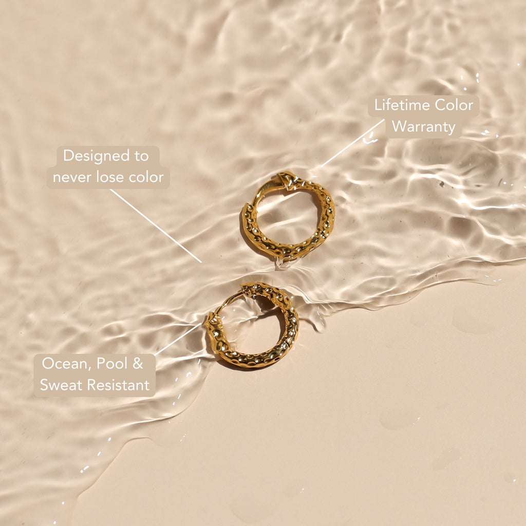 Hammered Hoops