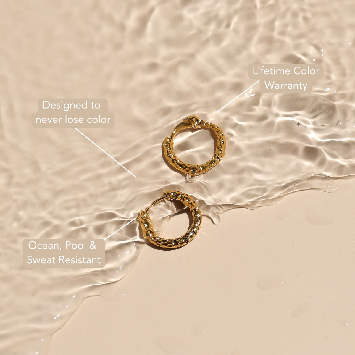 Hammered Hoops