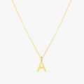 Initial necklace