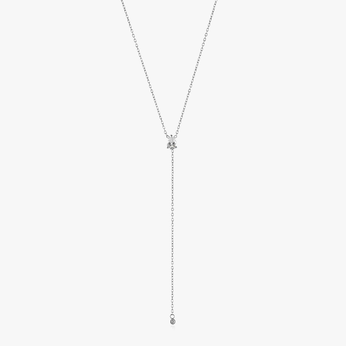 Lariat Necklace Closeup
