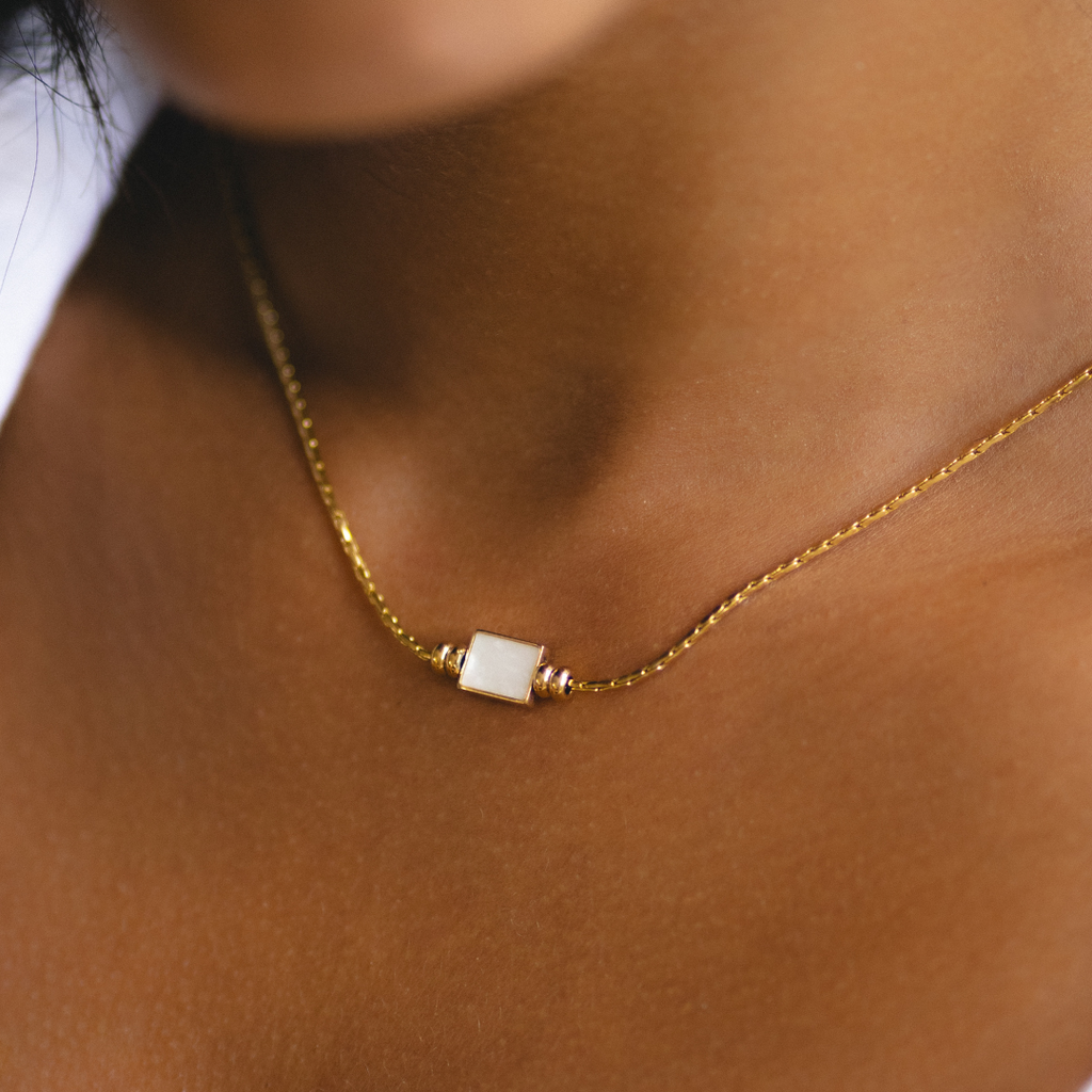 Mother of Pearl Snack Charm