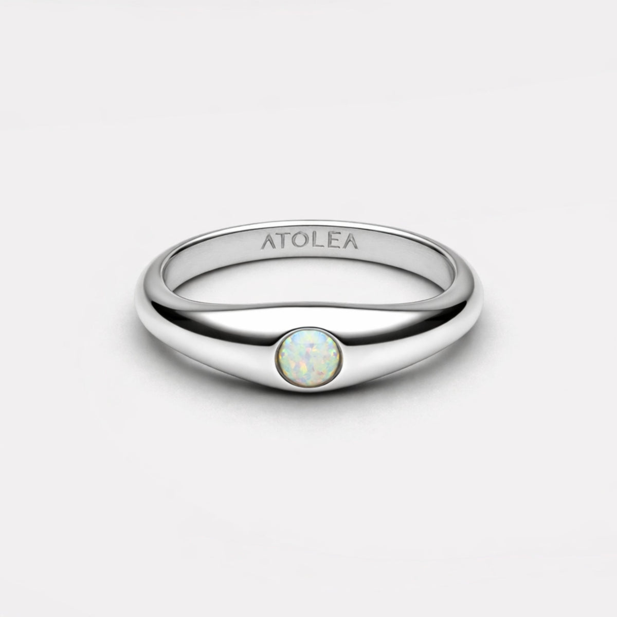 Opal Siver Ring
