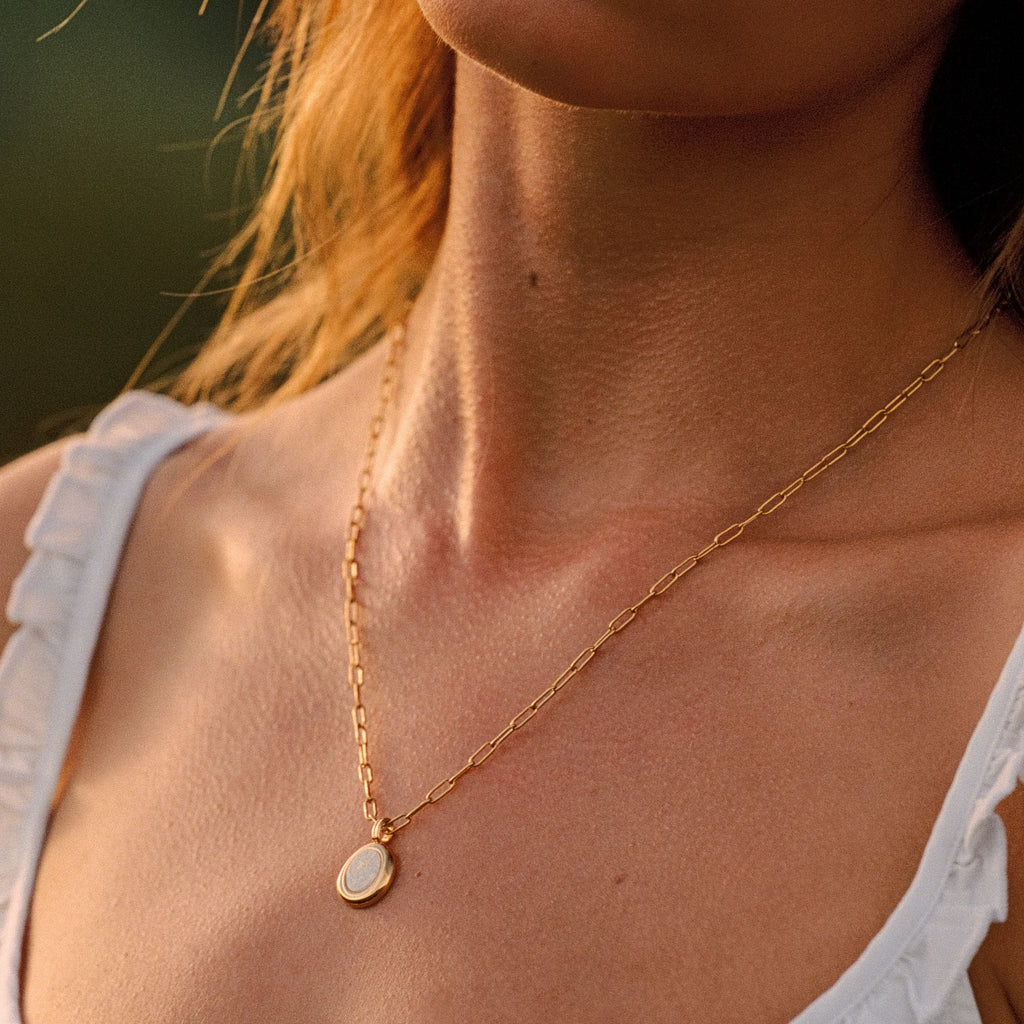 Opal Stone Necklace