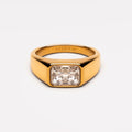 Oval CZ Band