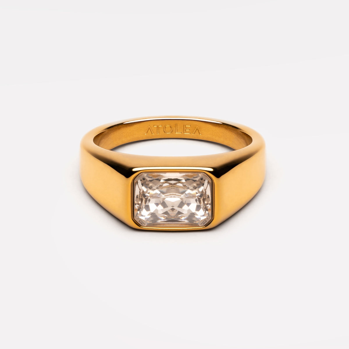 Oval CZ Band