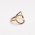 Oval Ring - Gold