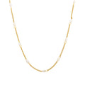 pearl gold chain