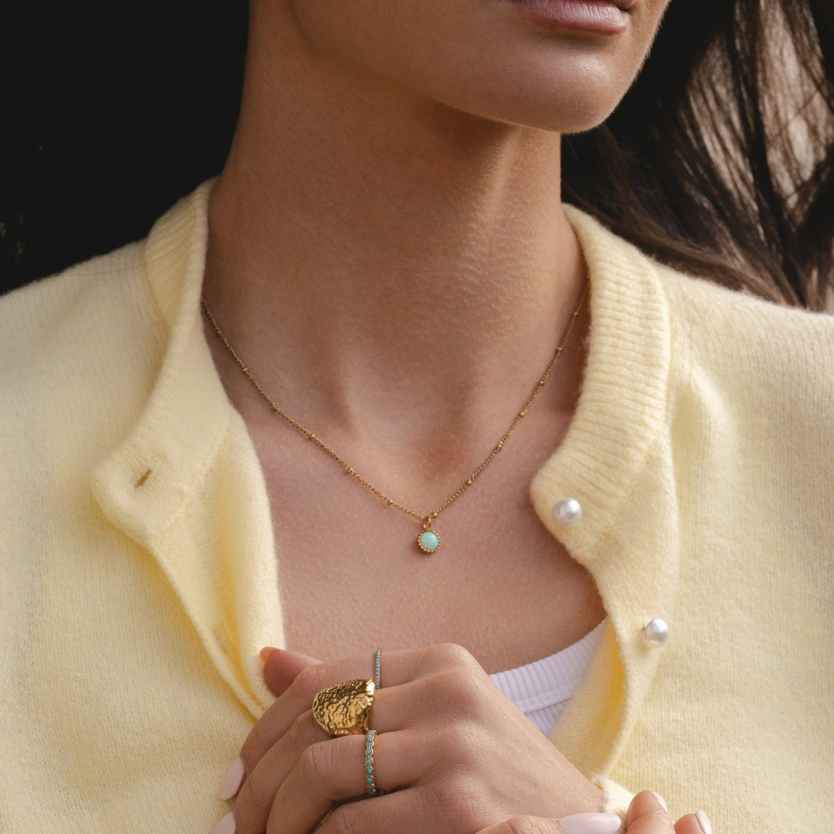 Petite Opal Pendant