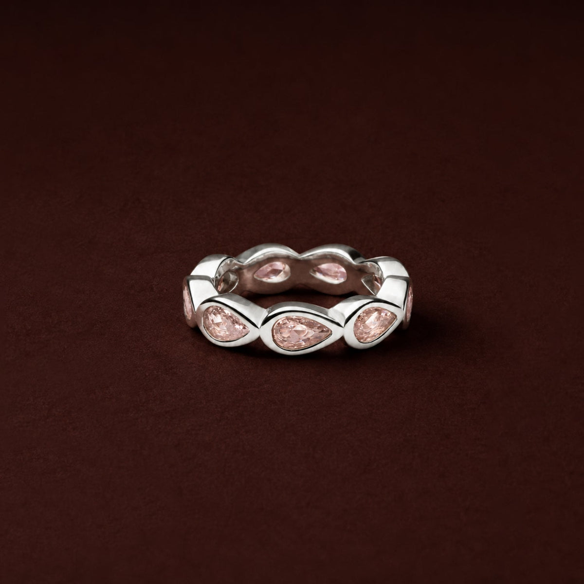 Pink Crystal Ring