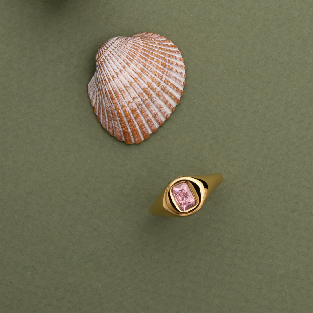 Pink Gem Ring