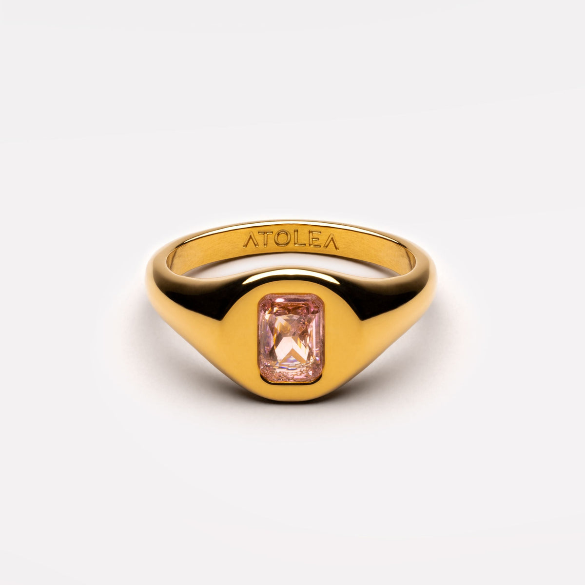 Pink Stone Ring
