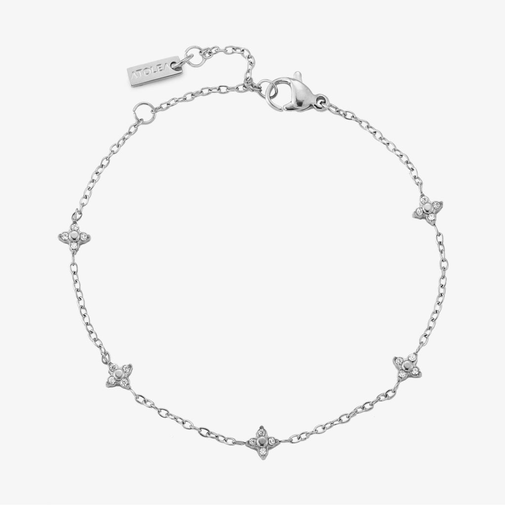 Quatrefoil Charm Bracelet
