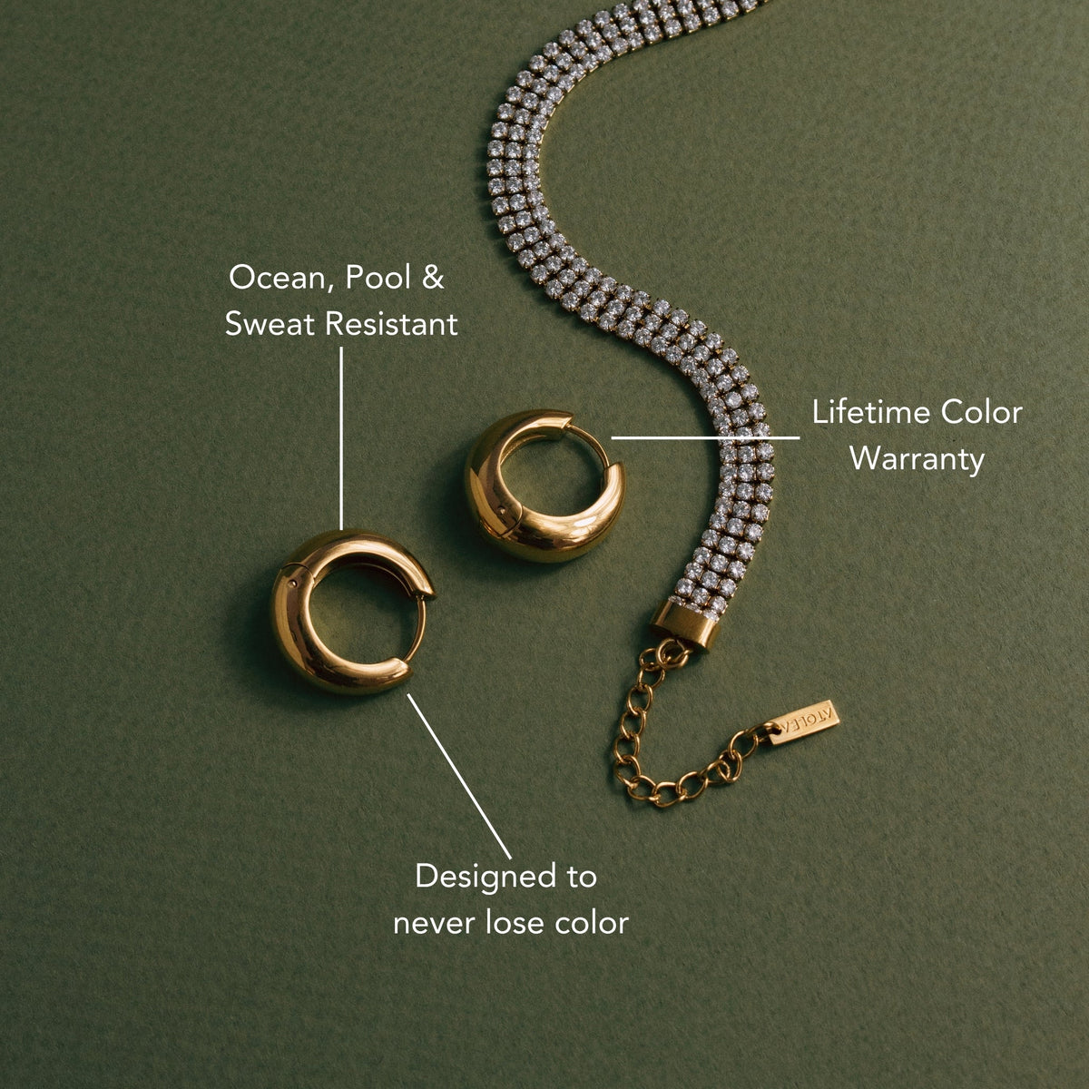 Round Muse Earrings