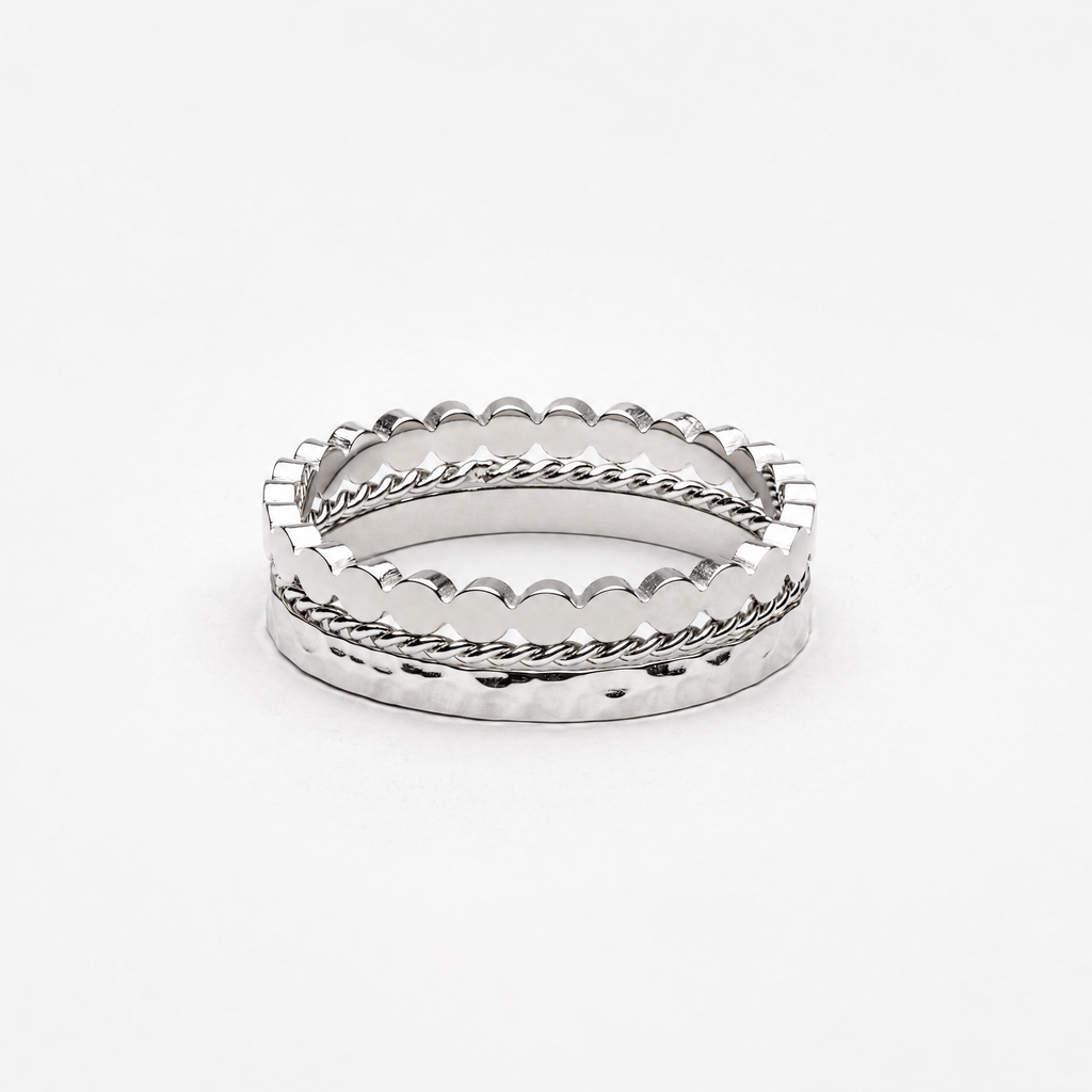 Set rings silver