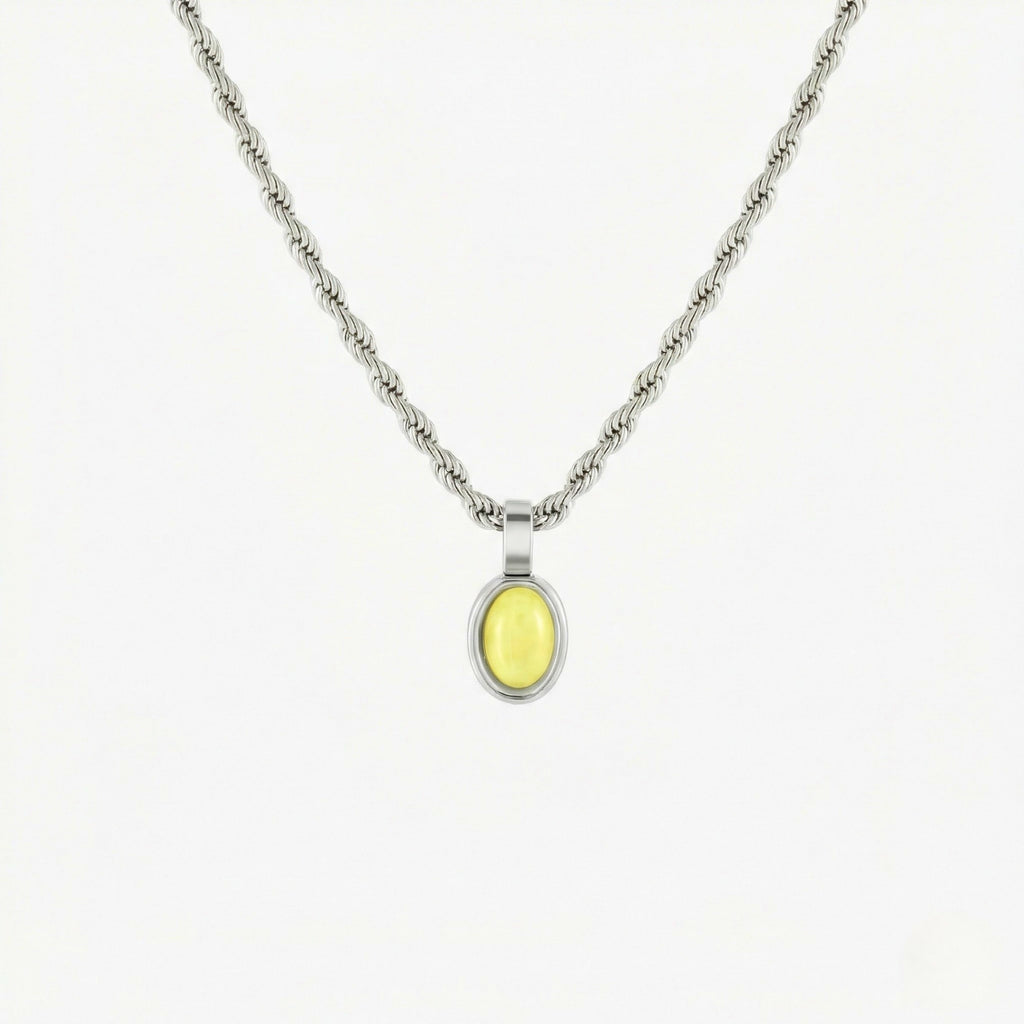 Silver Aventurine Necklace