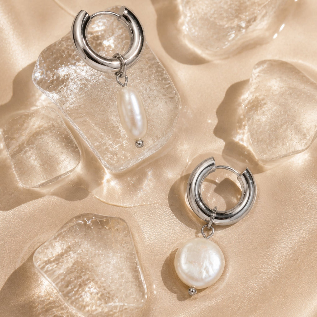 Silver Chunky Pearl