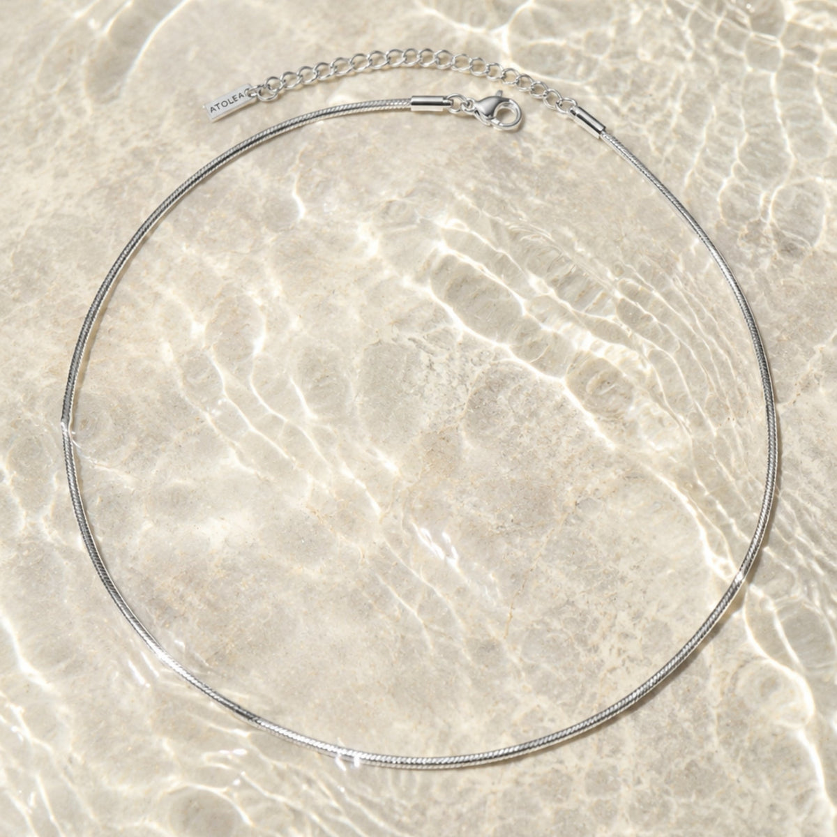 Silver Dainty Choker