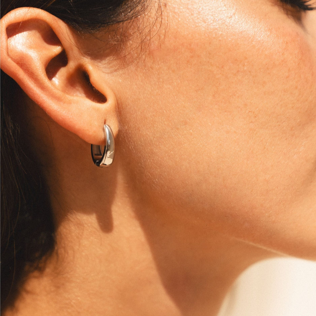 Silver Drop Earrings