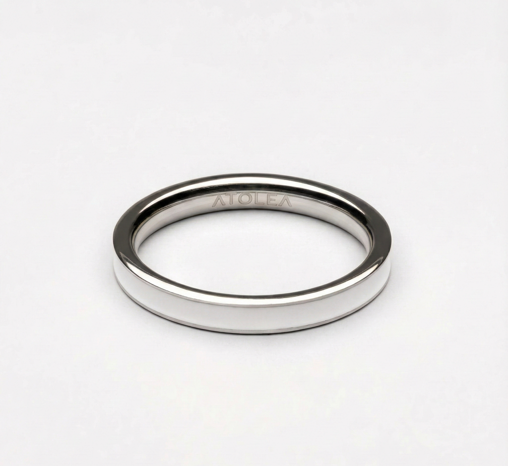 Silver Halo Ring