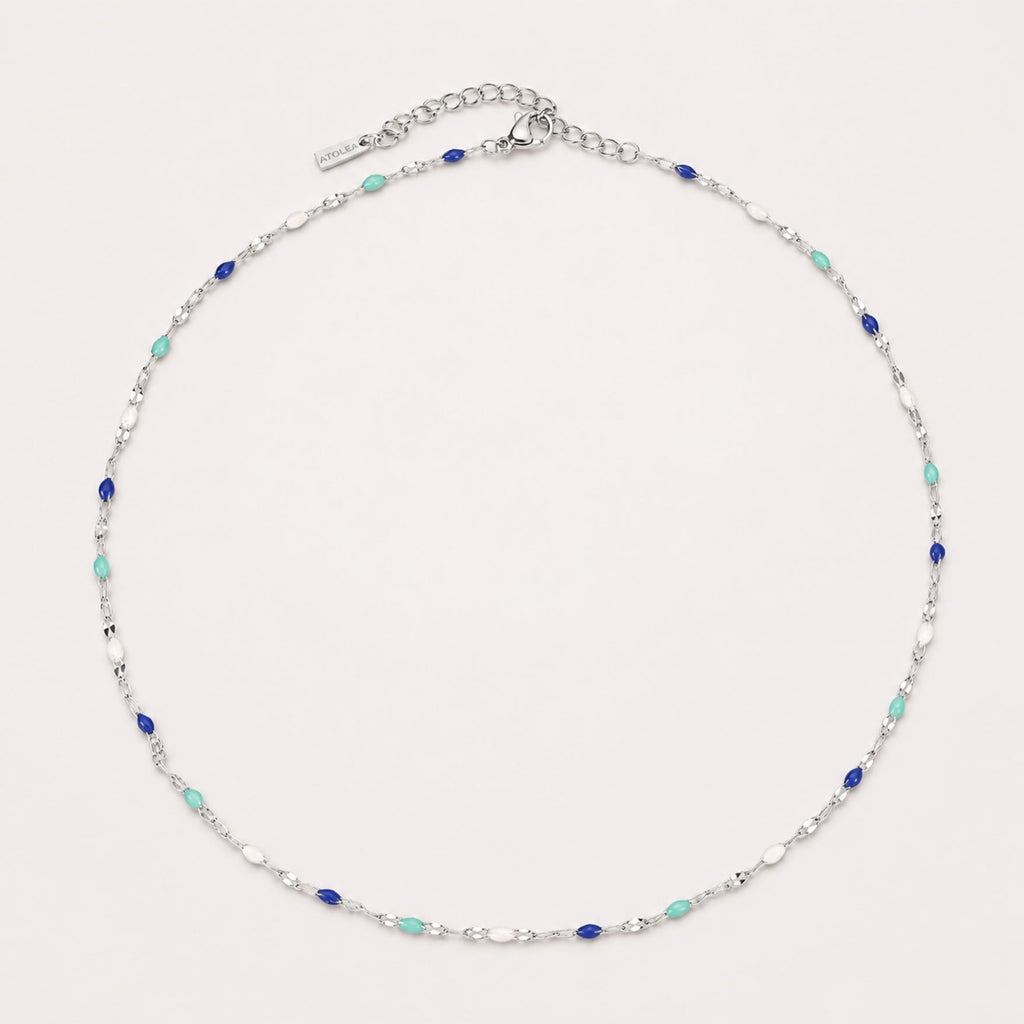 Silver Mykonos Necklace