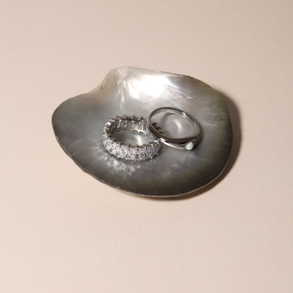 Silver Opal Ring