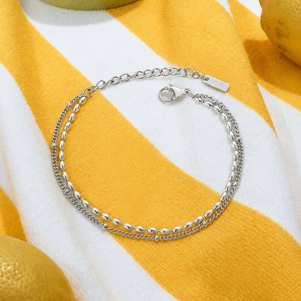 Silver Pebble Necklace