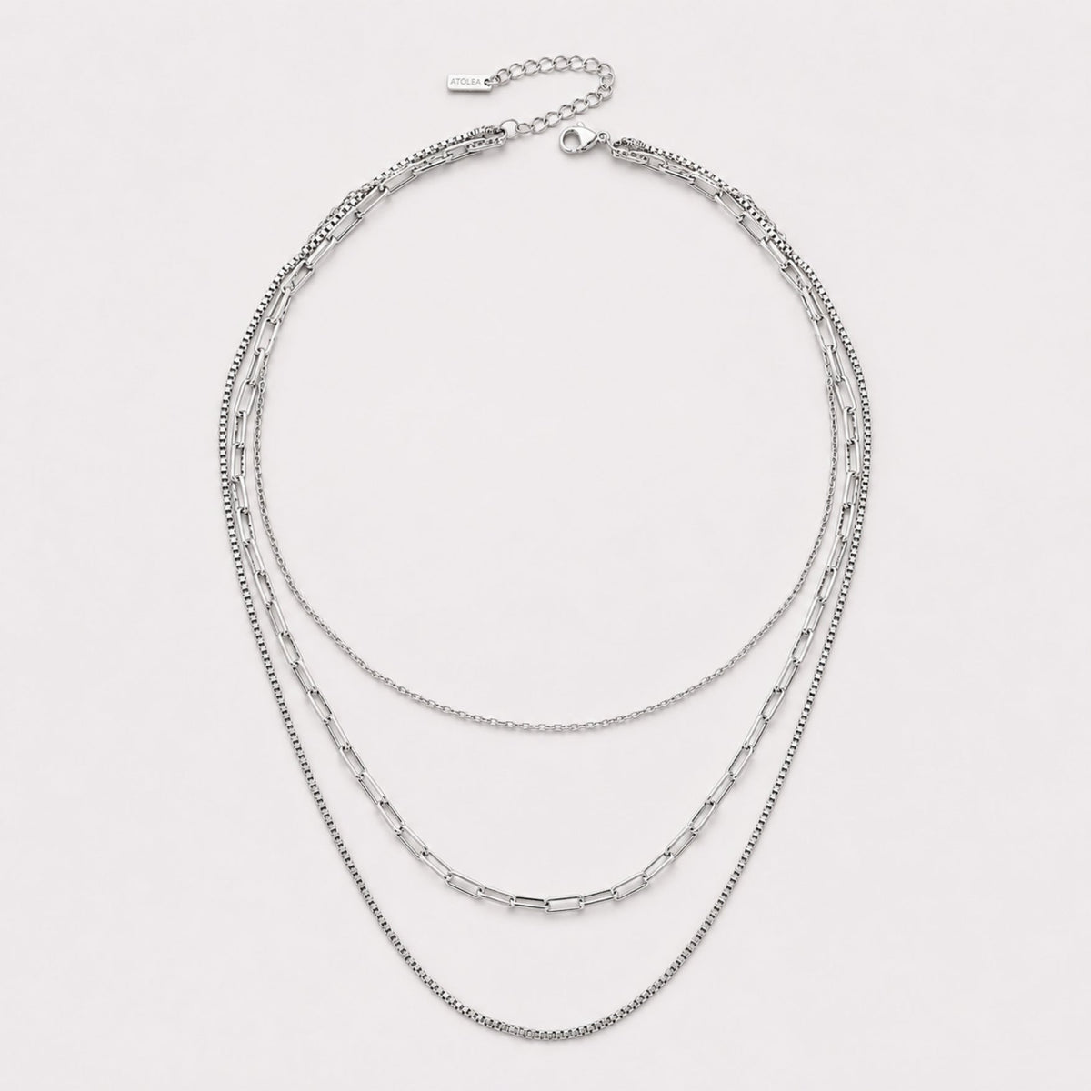 Silver Saona Necklace