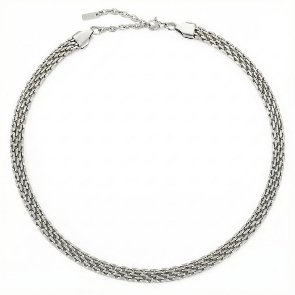 Silver Sifnos Choker