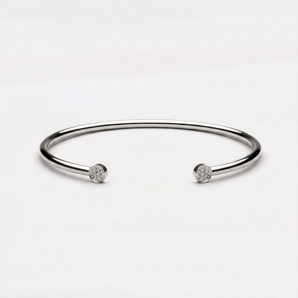 Silver Solar Cuff
