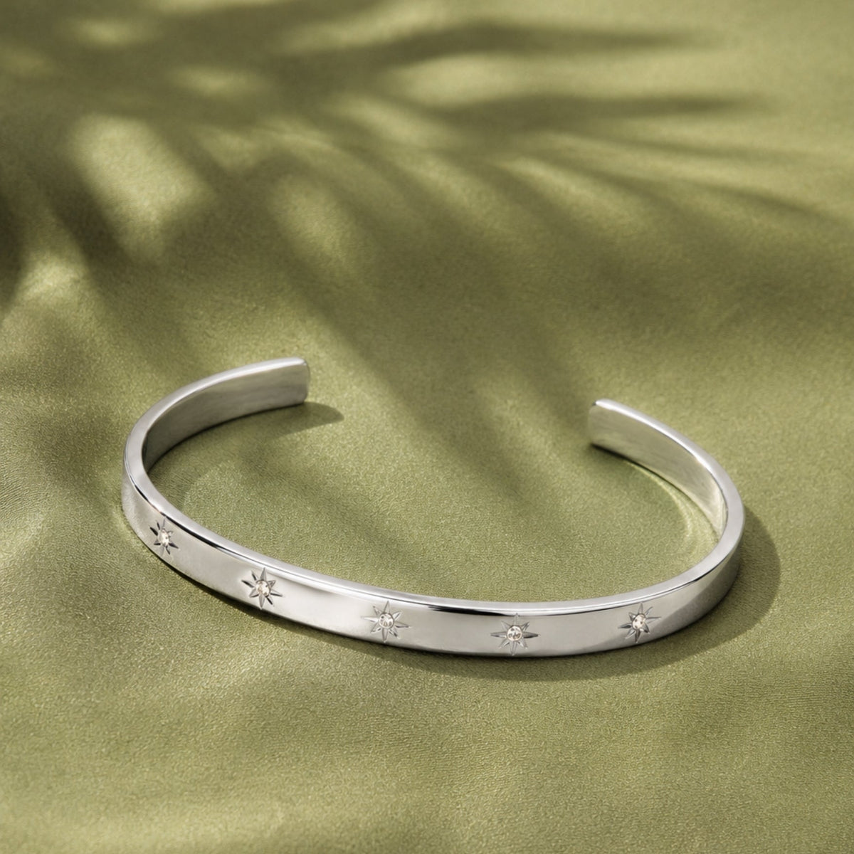 Silver Starlight Bangle