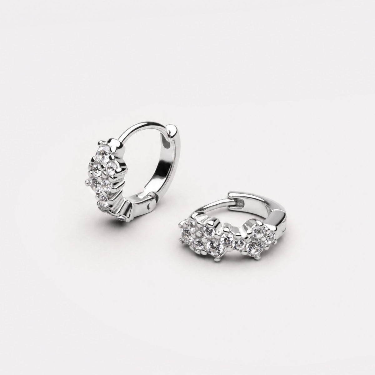 Silver Starlight Earrings