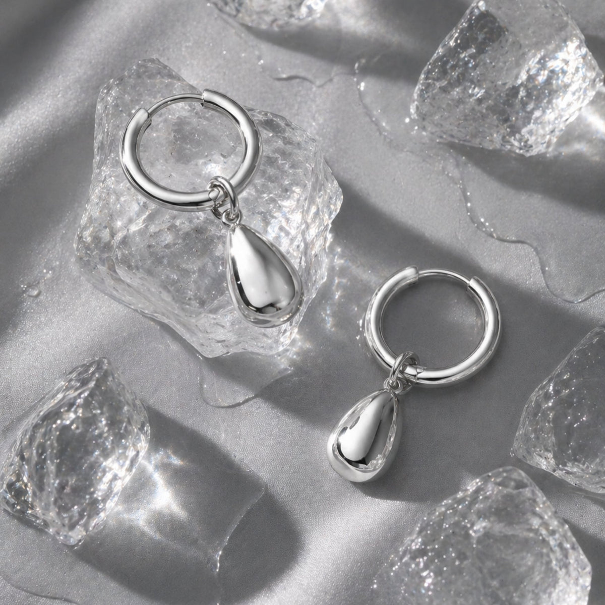 Silver Teardrop