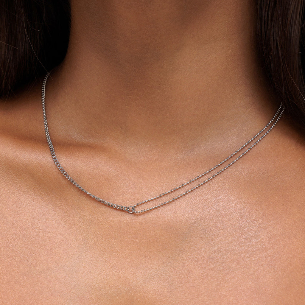 Silver Dainty Choker