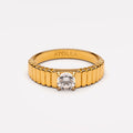 Single Zircon Ring