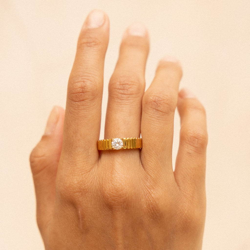 Sleek Statement Ring
