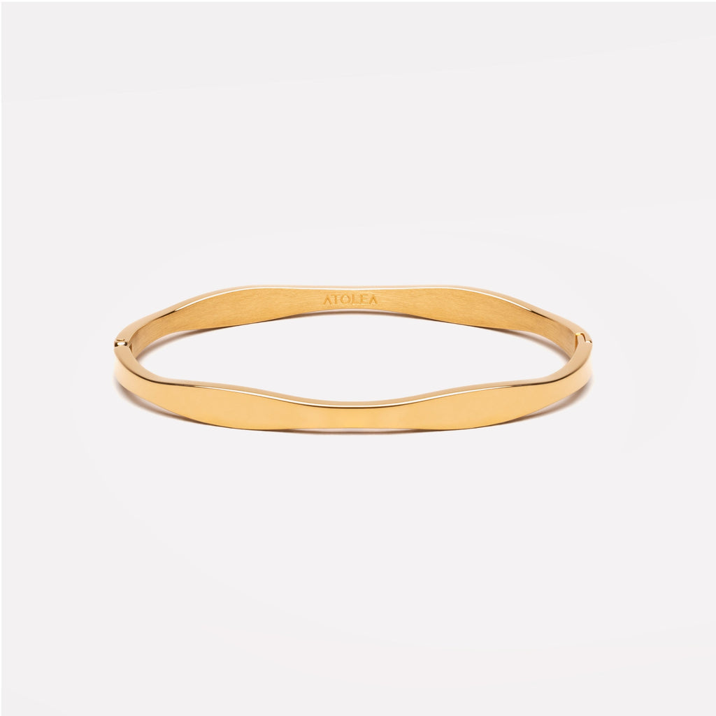 Small Wave Bangle