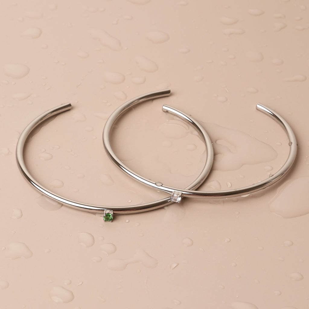 Solar Cuff Silver