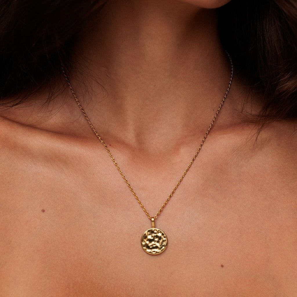 Sorella Necklace Close Up On Model