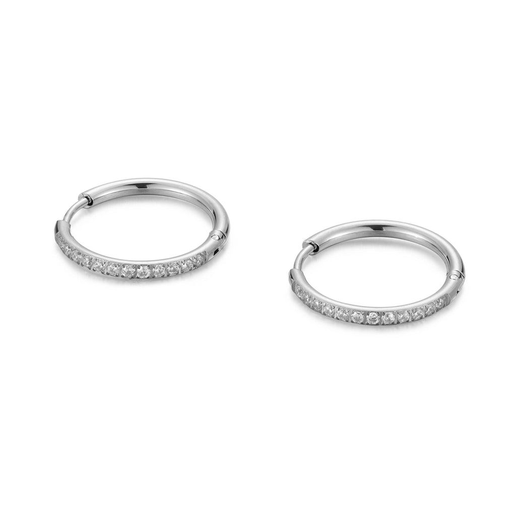Sparkle Hoop Earrings