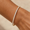 Tennis Bracelet Cuff