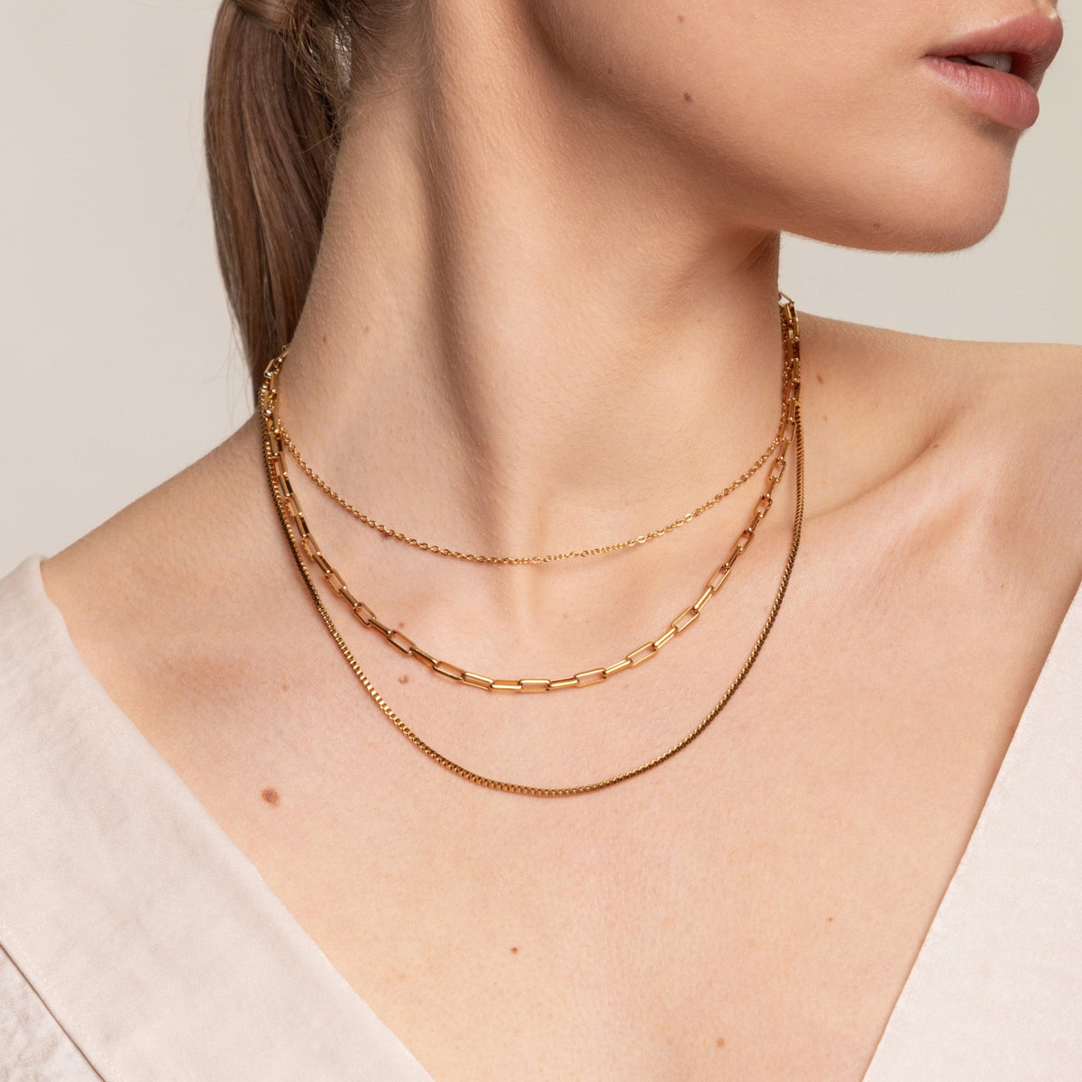 Triple Layered Necklace