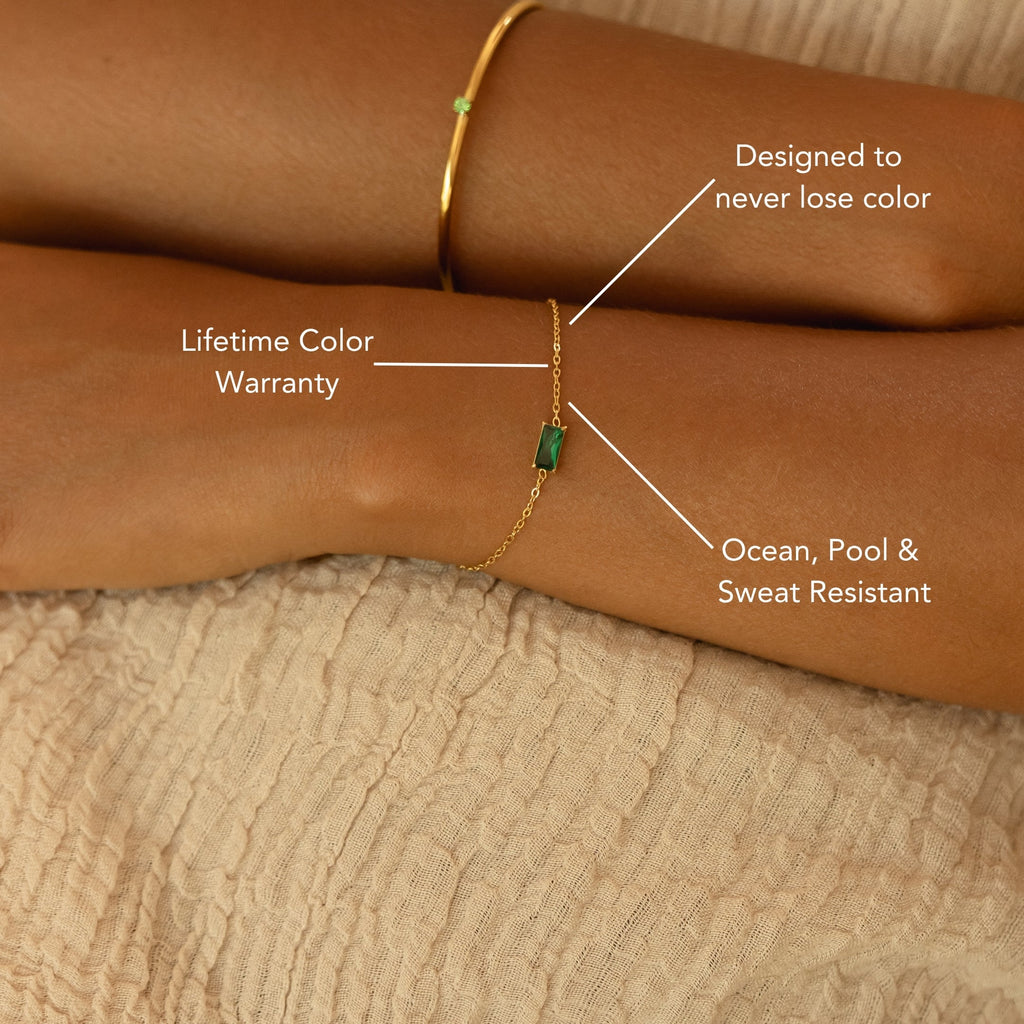 Waterproof Green Stone