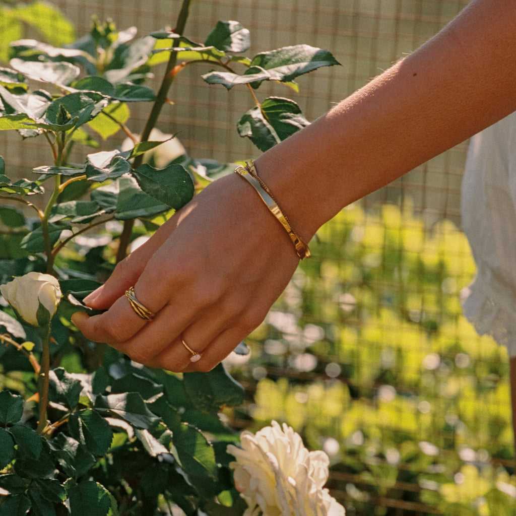 Wave Cuff Bangle