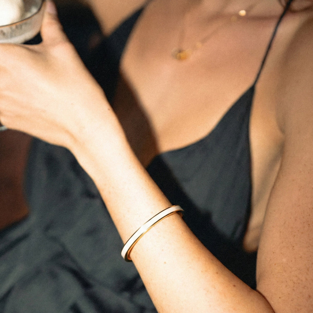 White Band Cuff