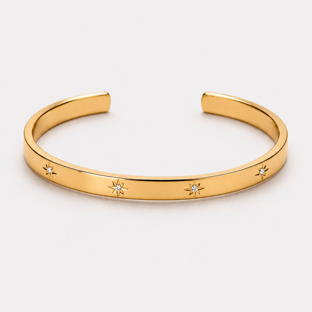 White Starlight Cuff